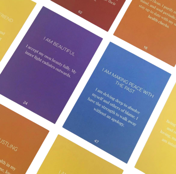 design Chakra Affirmation Deck